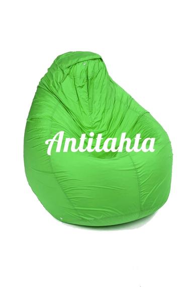 кресло мешок груша, материал оксфорд однотонный зеленого цвета