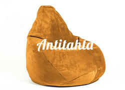 Кресло груша мешок, материал микровелюр коричневого цвета