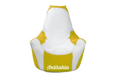 кресло мешок релакс материал оксфорд цвет желтый с фиксированной спинкой 