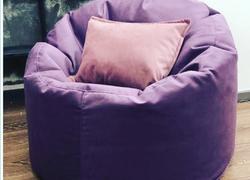 Кресло Комфорт цвет Фиолетовый ткань внешнего чехла Микровельвет
